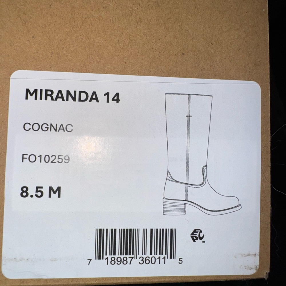 FRYE AND CO. Suede Pull-On Boot in Cognac Miranda 14 - Picture 5 of 5